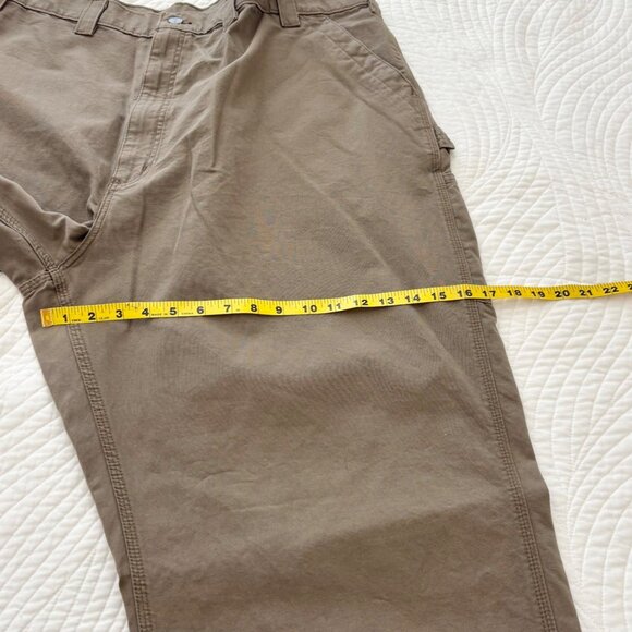 Carhartt B151 Men’s Work Pants 50x32 Brown Loose Fit Canvas Utility - Picture 14 of 15